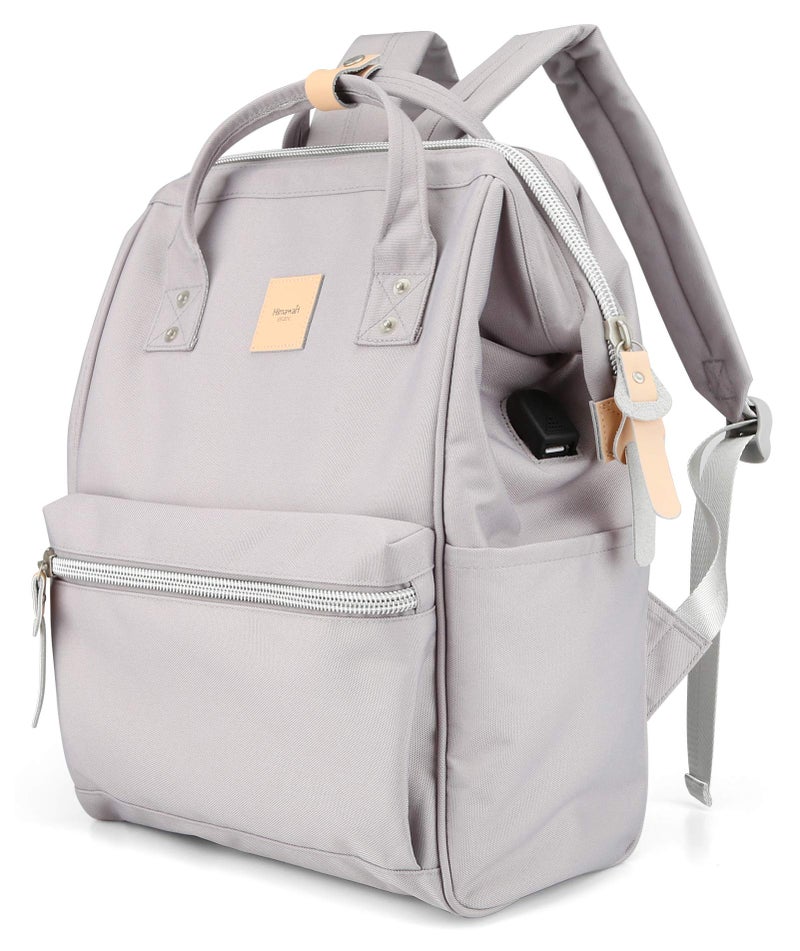 Himawari Laptop Backpack for Women & Men - Travel Backpack With USB Charging Port, Water Resistant, College & Business Bag - Image 2